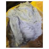 Smoofy Faux Fur Throw Blanket for Couch Rabbit Fleece - Tie-dye Grey Fluffy Blanket for Sofa Bedroom Living Room, Cozy Soft Plush Luxury Thick Winter Fuzzy Comfy Bubble Blanket - 50\ x 60\in - Retail: