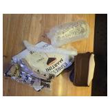 Boao 4 Pcs Espresso Martini Gift Sets with Glass Cup Socks Cosmetic Bag Hat Stuff Martini Birthday Gifts for Espresso Bachelorette Bridal Shower Party - Retail: $21