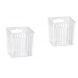 Wall Storage Box Wall Mounted No Adhesive  4pk -