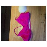 Hot Pink Swinduit Bra  with Removable Pads Medium Kids UNBRANDED  - Retail: $15