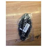 Neutral Restroom Sign - 2PCS, Self-Adhesive and Waterproof for Home and Business 7.9? x 4? Acrylic Restroom Sign with 3M Tape, Multiple Mounting Options for Offices, Stores, Doors and Wall - Retail: $