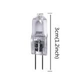 Vstar G4 12V 20W Halogen Bulb JC Type Bi-Pin Light,Clear, G4 Bi-pin Base, Halogen Light Bulb (20W 20Pack) - Retail: $8