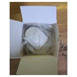 Ruzkq Replacement Lid for Owala Freesip, Compatible with Owala Cup 16oz 24oz 32oz 40oz, One Button Water Bottle Top Lid Replacement Accessory, Leakproof, BPA-Free (Ash White) - Retail: $9