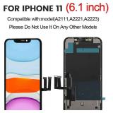 for iPhone 11 Screen Replacement 6.1 inch LCD Display 3D Touch Digitizer Frame Assembly Full Repair Kit, with Repair Tools - Retail: $39