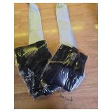 White Cheat Ties with Suspenders  - Retail: $8