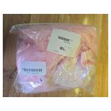 Szytypyl Glinda Costume for Girls Witch Pink Sequins Tulle Dress Up 130 - Retail: $31