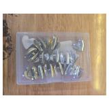 20 pcs Cute Love Heart Magnets Refrigerator Gold Refrigerator Magnets Home Kitchen Magnet Set Mini Magnets for Fridge Office Whiteboard Locker(Mix Colors) - Retail: $8