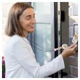 Obookey Teacher Lanyards for ID Badges - Teacher Lanyard with ID Holder, Helping Little Minds Grow Cute Silicone Beaded Breakaway Keychain Accessories, Back to School Appreciation Gifts for Women - Re