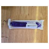 Hobekoee 25mm Large Crochet Hook for Chunky Yarn,Ergonomic Crochet Needles for Arthritic Hands,Plastic Crystal Smooth Crochet Hooks for Handmade DIY Crocheting - Retail: $6