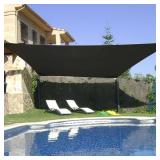 winemana 90% Shade Cloth, Dog Kennel Shade Cover, 10 x 20 FT Sturdy Durable Sunblock Shade Mesh Tarp with Grommets for Patio Plants Greenhouse Chicken Coop Porch - Retail: $38