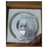 GloMuse Pendant Light Kitchen Lights Glass Hanging Light Fixture Folwer Light Pendant Lights Modern Lighting for Bedroom Kitchen Hallway Bathroom Green Sunflower - Retail: $40