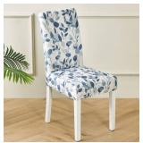 HAPPYDOG Stretch Dining Chair Covers Removable Washable Spandex Slipcovers for High Chairs 4PCS/Set+ 1 PCS Bench Cover (Spring) - Retail: $27