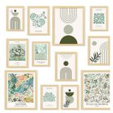 97 Decor Sage Green Room Decor Aesthetic - Sage Green Wall Decor, Sage Matisse Wall Art Prints, Green Posters Wall Collage, Pastel Aesthetic Pictures for Teen Girls Dorm Bedroom (Unframed) - Retail: $