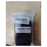 Uniclife 3 Pack Sliding ID Badge Holder Hard Black Vertical Plastic Card Case Protector Pouch with Clear Window for Office School ID Credit Cards Proximity Key Cards Drivers Licenses and Passes - Re