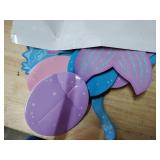 Mermaid Party Decorations Glitter Mermaid Table Centerpiece for Birthday Party Under the Sea Table Centerpiece Ocean Theme Table Ornaments for Girl Baby Shower Birthday Party Supplies DIY Decor - Reta