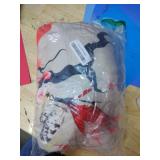 LodiSFOA Lightweight Microfiber Plush Throw Blanket Air Conditioner for Couch Bed Sofa Travel All Seasons (Cardinals Birds Cherry Flowers, 40\×50\in) - Retail: $19in