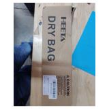 HEETA Dry Bag Waterproof for Women Men, Roll Top Lightweight Dry Storage Bag Backpack with Phone Case for Travel Swimming Boating Kayaking Paddle Board Camping Beach Accessories (Transparent Blue, 5L)