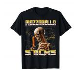 Mozzarella Sticks Bootleg Rap CDs Style Funny Meme Skeleton T-Shirt medium  - Retail: $21