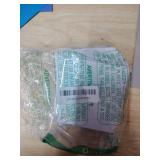 Best Paper Greetings Place Cards for Table Setting - 100-Pack 3.5 x 2 In White and Silver Foil Folded Tents - Wedding and Banquet Seating, Buffet Food Tags and Table Name Cards - Retail: $9