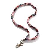 Scrunchie Lanyards for ID Badges and Keys, Cute Teacher Lanyard for Women, Nurses or Cruise, Stretchy Retractable Lanyard - Retail: $10