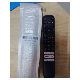 Replacement Remote Control for TCL-Google-Smart TV?for TCL 4K UHD HDR LED QLED Series TVs - Retail: $8
