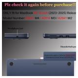 CISSOOK Baby Pink Case for MacBook Air 15 Inch 2023 2024 2025 Release, Plastic Chalk Pink Hard Shell Cover with Keyboard Cover Screen Protector for MacBook Air 15 M2 M3 M4 Model A2941 A3114 A3241 - Re