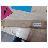 VERTORGAN Coat Hooks Wall Mounted, Wooden Hat Rack with 4 Hooks for Entryway, Bathroom,Bedroom(White) - Retail: $10