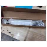 VERTORGAN Coat Hooks Wall Mounted, Wooden Hat Rack with 4 Hooks for Entryway, Bathroom,Bedroom(White) - Retail: $10