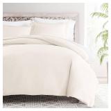 Ivory 3 Piece Duvet Cover Set Full/Queen  by Simply Soft - Retail: $353