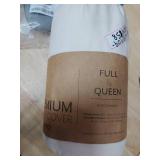 Ivory 3 Piece Duvet Cover Set Full/Queen  by Simply Soft - Retail: $353