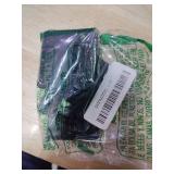 MOSECYOU Extended Strike Plate 2-1/4\ x 2-1/4\in, Matte Black, Heavy Duty Version with Reinforced Torx/Star Screws and Bit, Extender Lip Latch Striker for Exterior/Interior Door (Matte Black,1 Pack) -