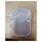 MicoYang Silicone Dish Drying Mat for Multiple Usage,Easy clean,Eco-friendly,Heat-resistant Silicone Mat for Kitchen Counter or Sink,Refrigerator or Drawer Liner Translucent S 12 inches x 6 inches - R