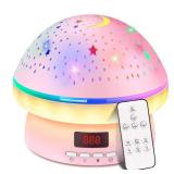 MINGKIDS Toys for 3-8 Year Old Girls Boys,Star Night Light Projector with Hard Projection Cover, TimerandRotation,2-9 Year Olds Kids Chritsmas Birthday Gifts for 4 5 6 Year Old,Girls Room Decor - Reta