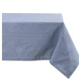 DII Chambray Kitchen, Tabletop Collection, Blue, 60x84 - Retail: $25