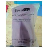 SuzziPad Foot Ice Pack Cold Socks and Gloves for Chemotherapy, Comfort Items for Chemo, Soothing for Feet, Cooling Therapy for Hand, L, Purple - Retail: $40
