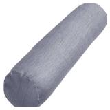 1 MIDDLE ONE Body Pillow, Bolster Pillow with Cooling Cover, Long Round Roll Cylinder Pillow for Bed, 35\ x 7.87\in, Grey - Retail: $35in