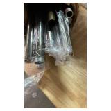 Extra Long Curtain Rods 120 to 240 Inch(10-20ft),1Inch Bronze Adjustable Extra Long Curtain Rod,Heavy Duty Decorative Window Curtains Rod for Bedroom,Long Curtain Rods 120-240 - Retail: $50