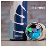 DISONCARE Odyssey 60H 3 Insulin Pens Cooler Travel Case Medication Cooler for Travel TSA Approved Diabetic Insulina EpiPen Carry Case Medicine Travel Cooler Bag Ice Pack with Medical Tag(Monstera) - R