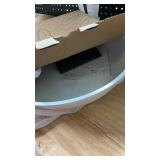 SENSARTE Nonstick Ceramic Frying Pan Skillet, 12.5 Inch Omelet Pan, Healthy Non Toxic Chef Pan, Induction Compatible Egg Pan with Heat Resistant Handle, PFAS-Free, White - Retail: $46