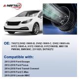 Front AC Blower Motor Fan Fits for 2013-2019 Ford Escape, Focus, Transit Connect, C-Max, Lincoln MKC - HVAC Heater Blower Motor Fan Replacement, 700272 - Retail: $47