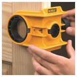 DEWALT Door Lock Installation Kit, C-Clamp Design, For Metal or Wood Doors, 2 Adjustable Bushings, Easy Installation (D180004) - Retail: $40