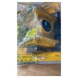 DEWALT Door Lock Installation Kit, C-Clamp Design, For Metal or Wood Doors, 2 Adjustable Bushings, Easy Installation (D180004) - Retail: $40