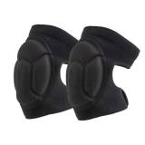 Knee Pads for Women and Men, Dance Knee Pads Volleyball Knee Pads for Women Men Wrestling Knee Pads Wrestling Gear, Crash Pad Snowboarding Gear Knee Protector Soft Knee Pads for Work (X-Large, Black) 