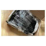 Huhumy 4 Pcs Dog Halloween Nun Costume Set Pet Nun Clothes with Lensless Glasses Cross Necklace Funny Cat Puppy Cosplay Party Outfits for Halloween Dogs Cats Dress Up Holiday Uniform Cosplay(M) - Reta