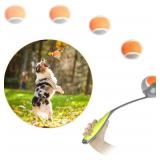 PAWISE Dog Ball Launcher for Small and Medium Dogs, 12.2\ Dogs Fetch Toy with 2.3\in Tennis Balll, Portable Dog Tennis Ball Thrower for Indoor and Outdoor Play, Lightweight, Durable and Hands-Free Pic