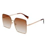 SOJOS Trendy Square Sunglasses Womens Big Oversized Designer Style UV Protection Sunnies Shades SJ1170 - Retail: $15