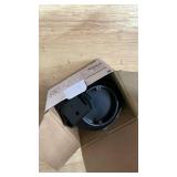 WIDEPLORE Echo Dot Wall Mount Holder for 3rd Generation, Built-in Cable Management Space-Saving Accessories for Dot(3rd Gen) Smart Speakers, with Sticking Tape and Drill Nail-Black - Retail: $10