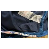 Dokotoo Navy Blue Floral Strapless Dress size XL - Retail: $35