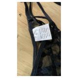 Black Floral Lace Lingerie Set size small  - Retail: $15