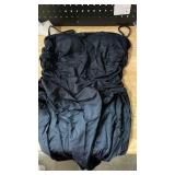 Black One-Piece Ruched Swimsuit Size XL - Retail: $15